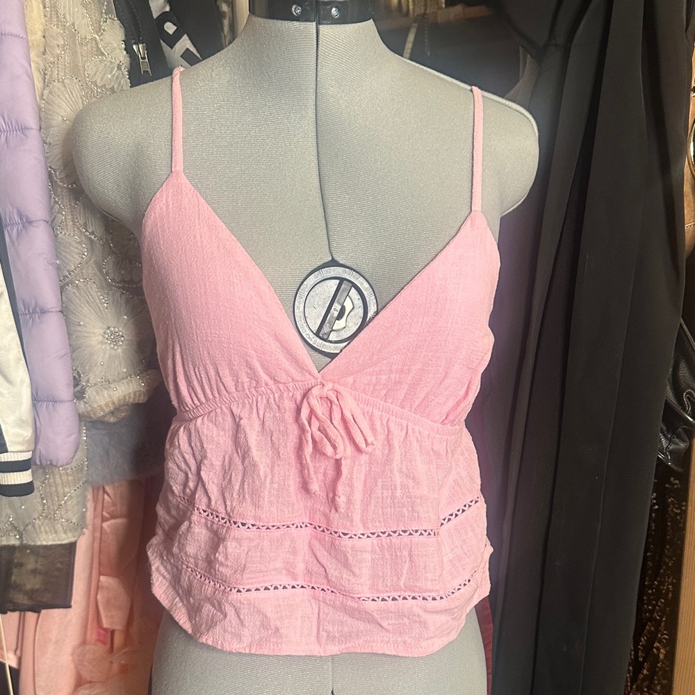 Wild Fable Light Pink Camisole Top
